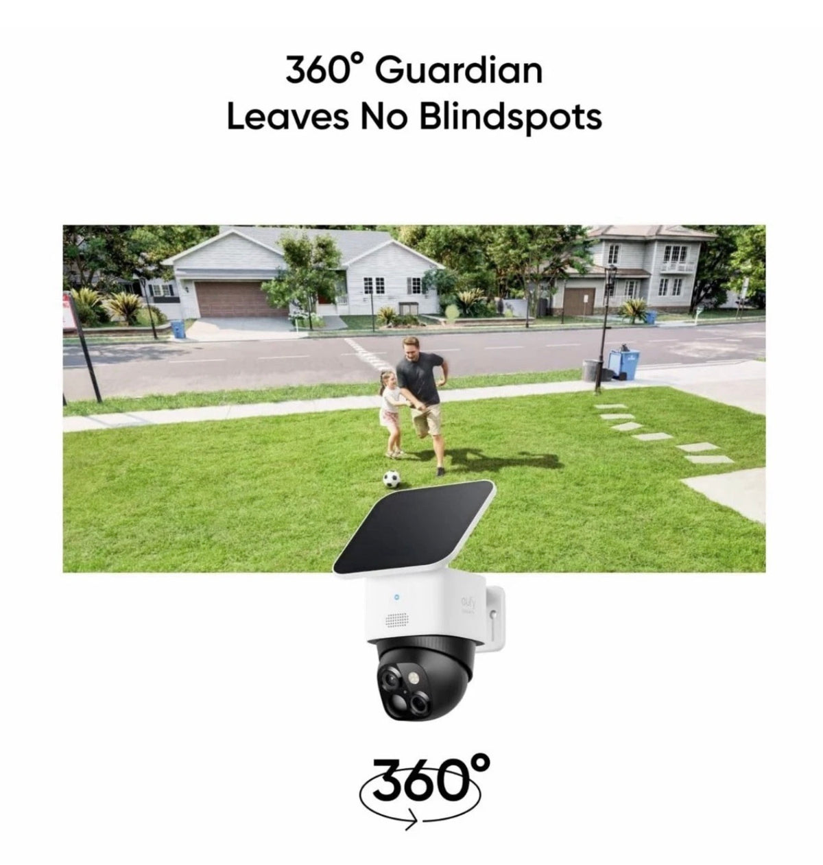 2x Eufy SoloCam S340 + HomeBase S380 3K Solar Security Camera Wireless Kit