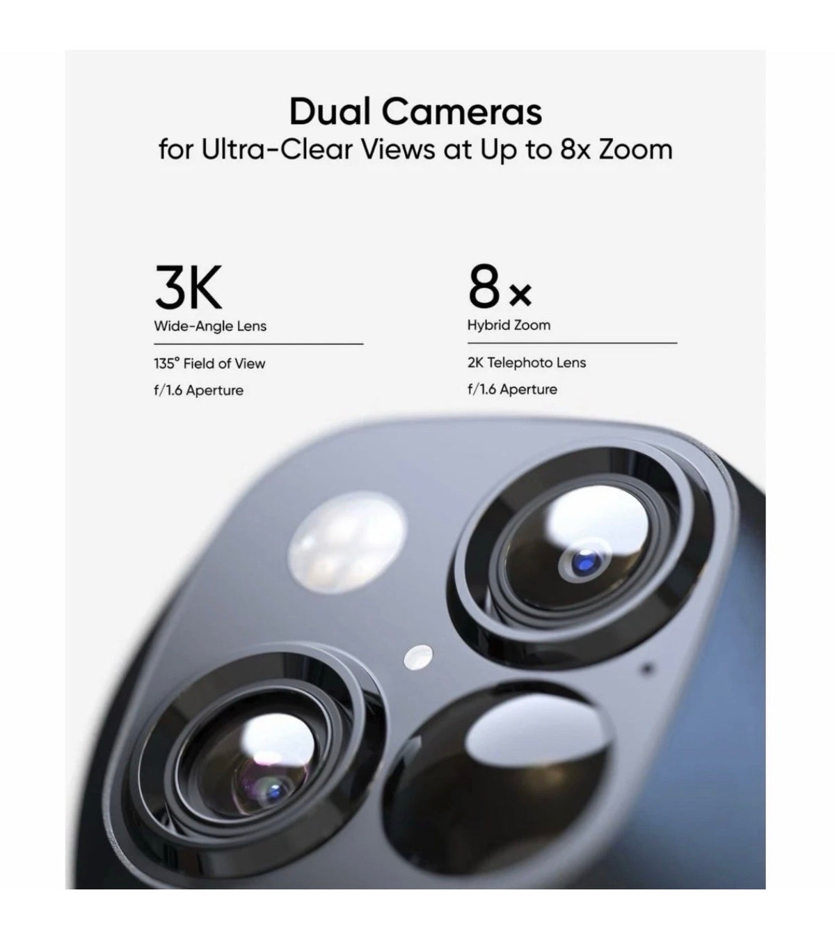 2x Eufy SoloCam S340 + HomeBase S380 3K Solar Security Camera Wireless Kit