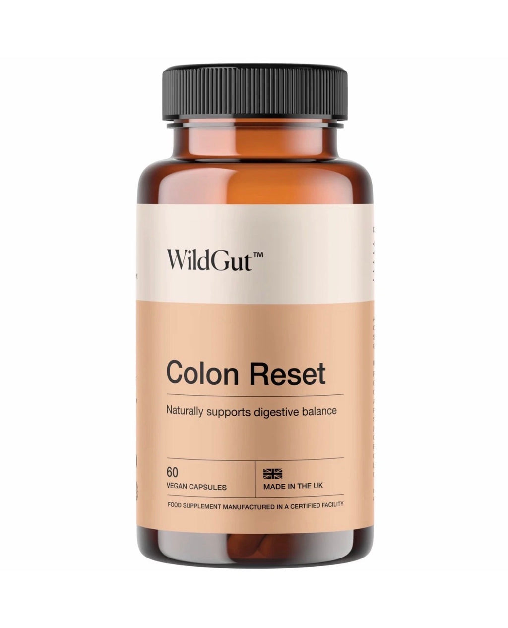 WildGut Colon Reset Herbal Supplement – 60 Capsules | Made in the UK | Natural Ingredients
