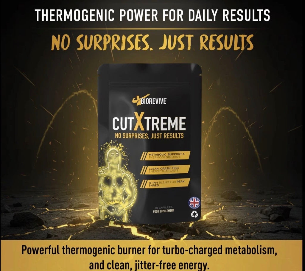 BioRevive CutXtreme Fitness Energy Supplement 180 Capsules - 3 Month Supply