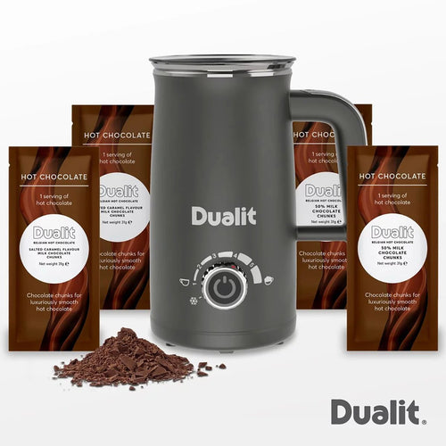 Dualit Milk Frother & Hot Chocolate Maker Max in Grey